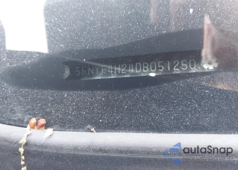 2013 Honda Pilot Lx from USA, damaged, VIN 5FNYF4H24DB051250